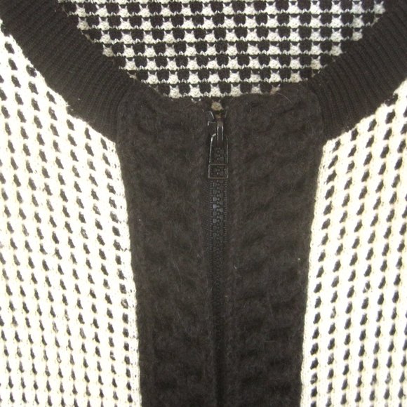 Pink Tartan Merino Cardigan - Picture 7 of 11